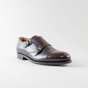 scarpe da cerimonia uomo modello Doppia fibbia