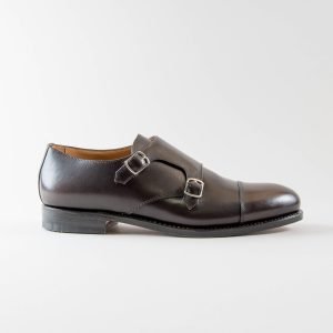 scarpe da cerimonia uomo modello Doppia fibbia