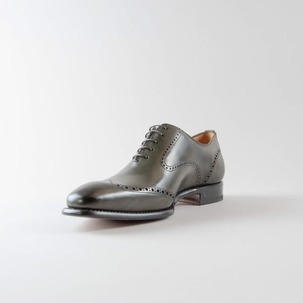 Luigi Francesina in Pelle Iron Verde - immagine 3