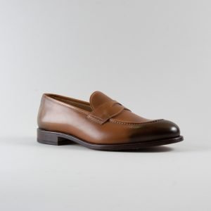 Leonardo Mocassino in Pelle Iron Cuoio