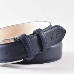 Cintura Personalizzata in Vera Pelle - iniziali