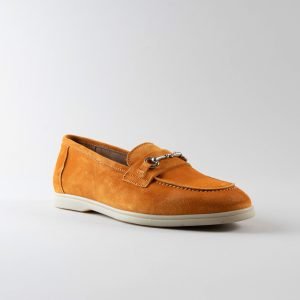 Mocassino Ludi - Camoscio Arancione