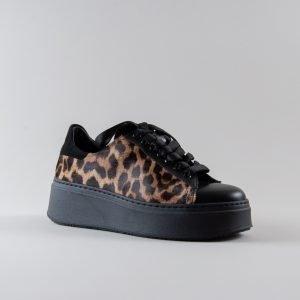 Sneakers Platform in Cavallino Maculato