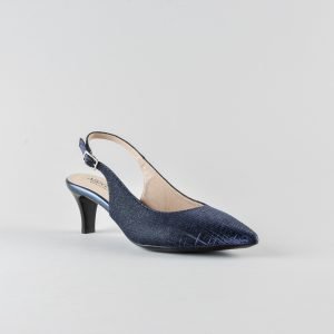 Slingback Lucy 50mm - Galassia Blu