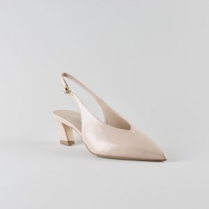 Slingback Helena 50mm - Nappa Lux Nude
