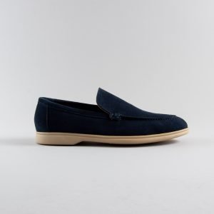 Mocassino Luke in Camoscio Blu