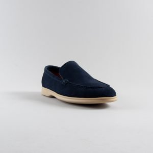 Mocassino Luke in Camoscio Blu