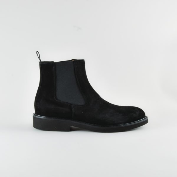 Chelsea Boot in Camoscio Nero - Limited Edition