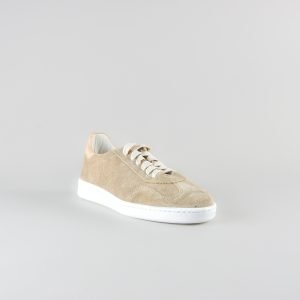 Sneakers Lara in camoscio Taupe